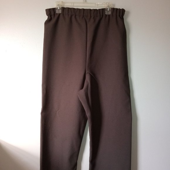 Unknown Brand. Jungle Green Polyester Dress Pants - Picture 3 of 4